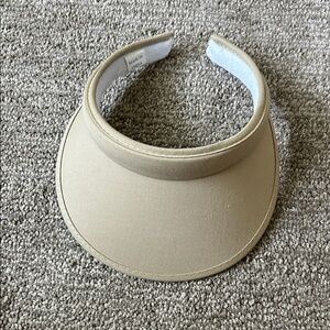 Tan Visor Hat